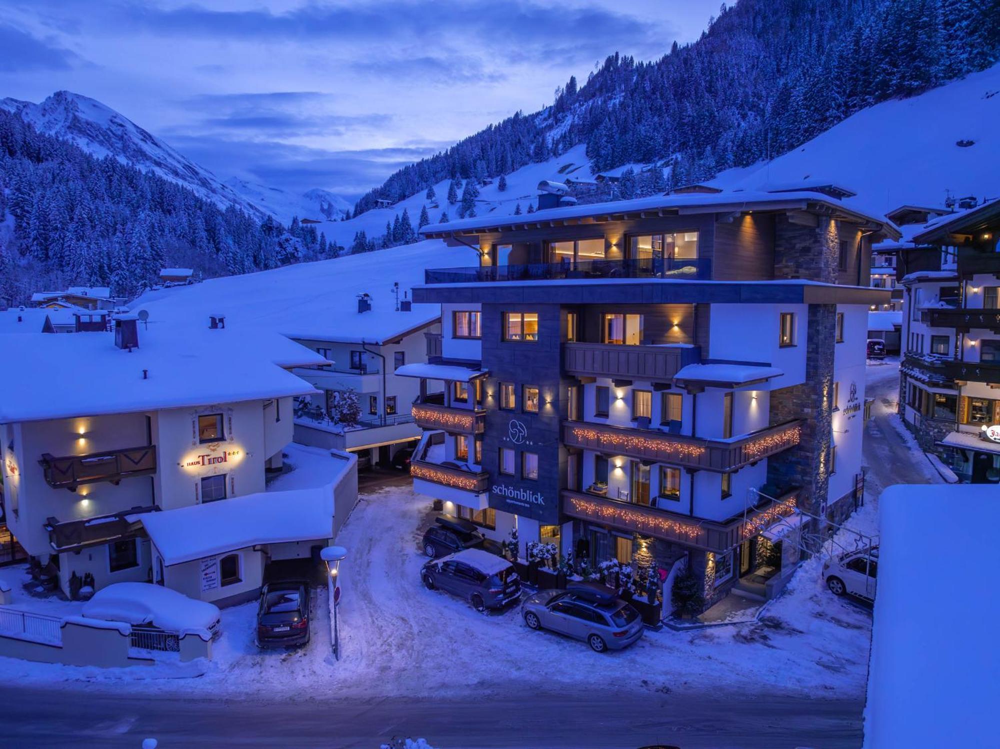 Schoenblick Appartements Тукс Екстер'єр фото